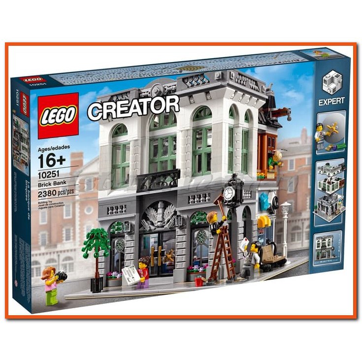 LEGO # 10251 EXCLUSIVE CREATOR_ Brick Bank - Istana Mainan