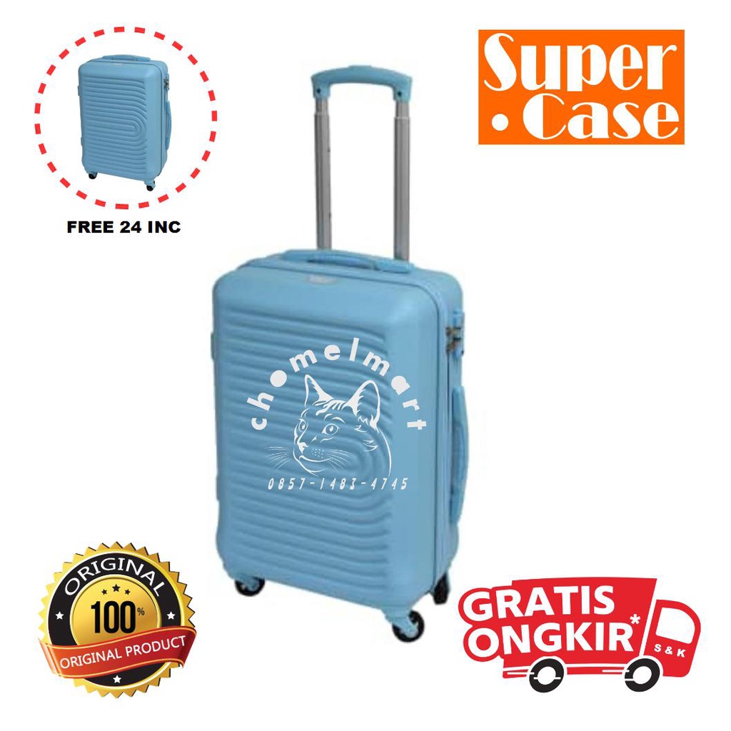 Supercase 20 Inci Koper Cotton Candy - Biru