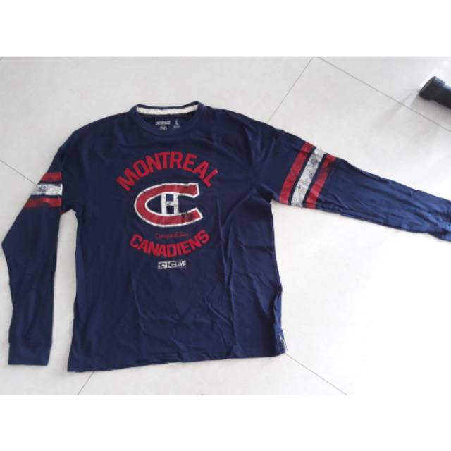 Kaos NHL CCM Ice hockey Montreal Canadiens Navy L jersey