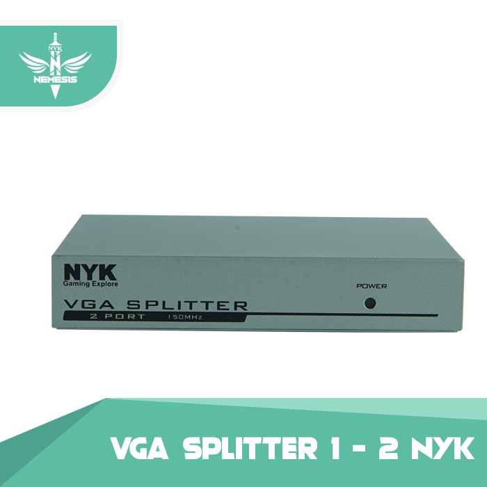 NYK VGA SPLITTER 2Port 1-2 Metal