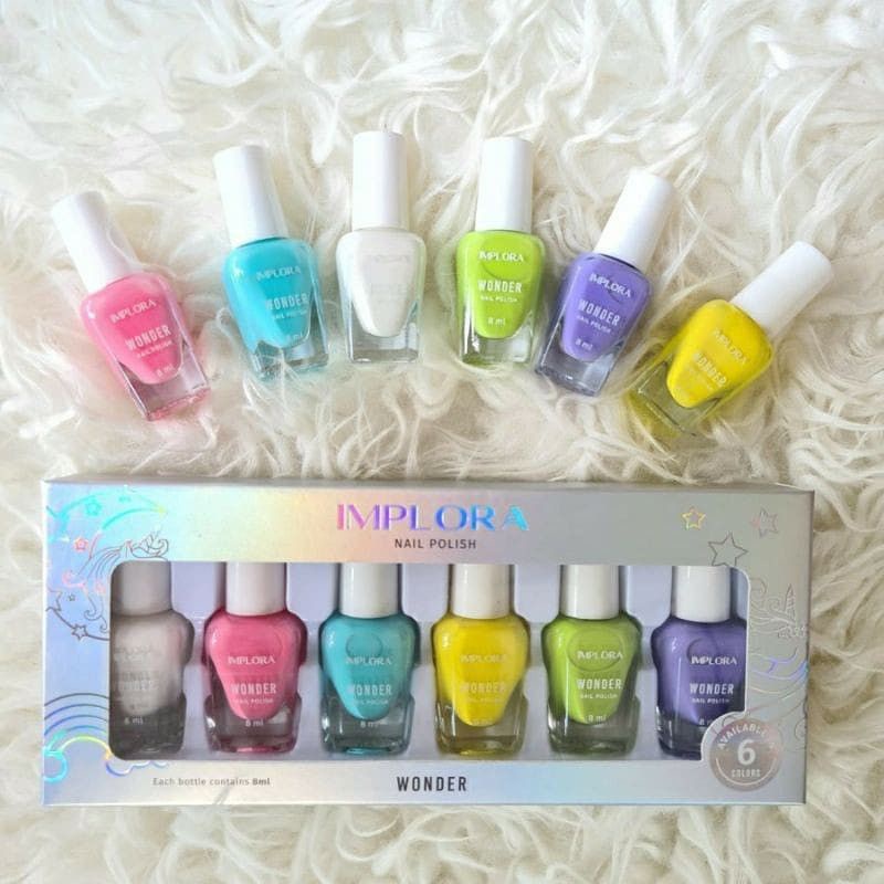 KUTEK IMPLORA NAIL POLISH/BPOM 8ML/Box Isi 6Pcs