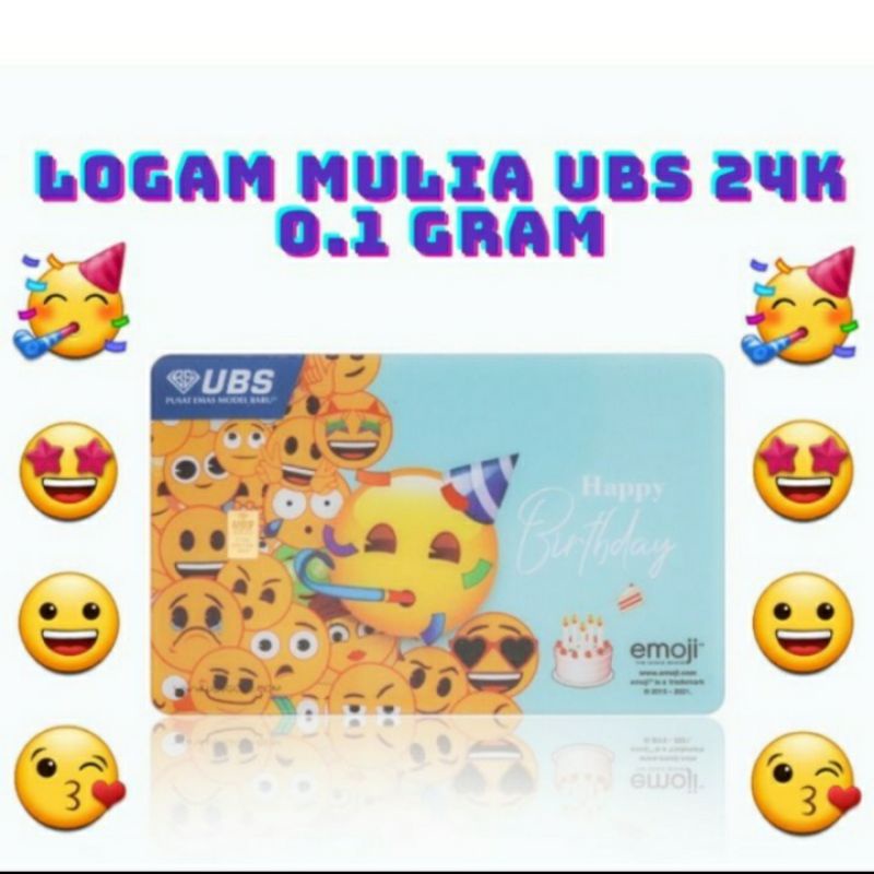 UBS BT21-Emoji HBD K