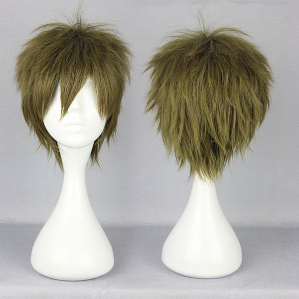 Wig MCoser Green Mixed 30 cm 370-B - Free! - Makoto Tachibana