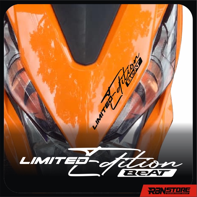 LIMITED EDITION STIKER VARIASI MOTOR HONDA VARIO, PCX, BEAT, CBR CUTTING STICKER SIGNATURE VERSI 2 HOLOGRAM DAN WARNA SOLID