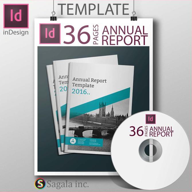 

36 Pages Annual Report Indesign Template