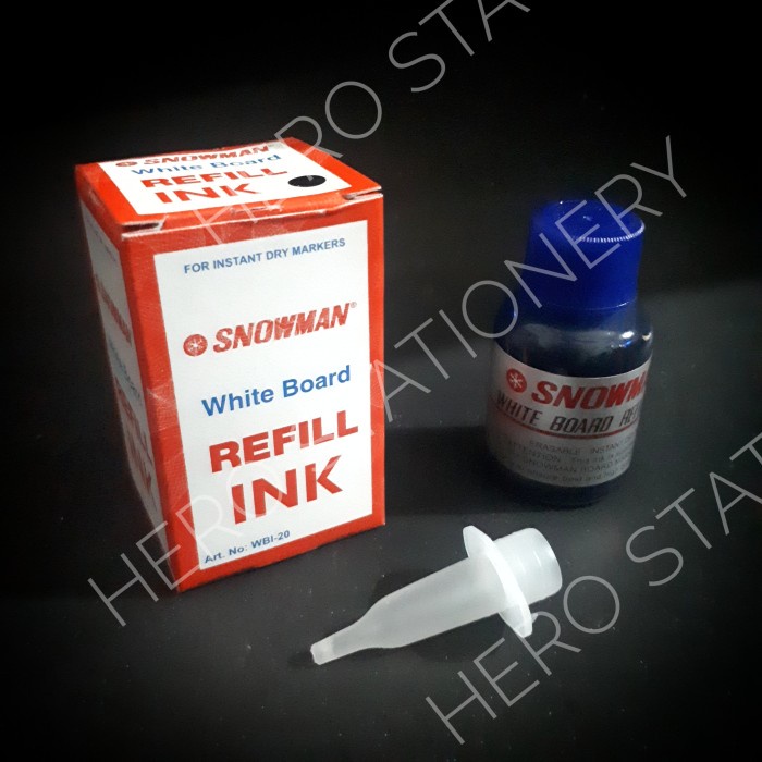

Wow Refill Spidol Whiteboard Snowman Tinta Biru Limited