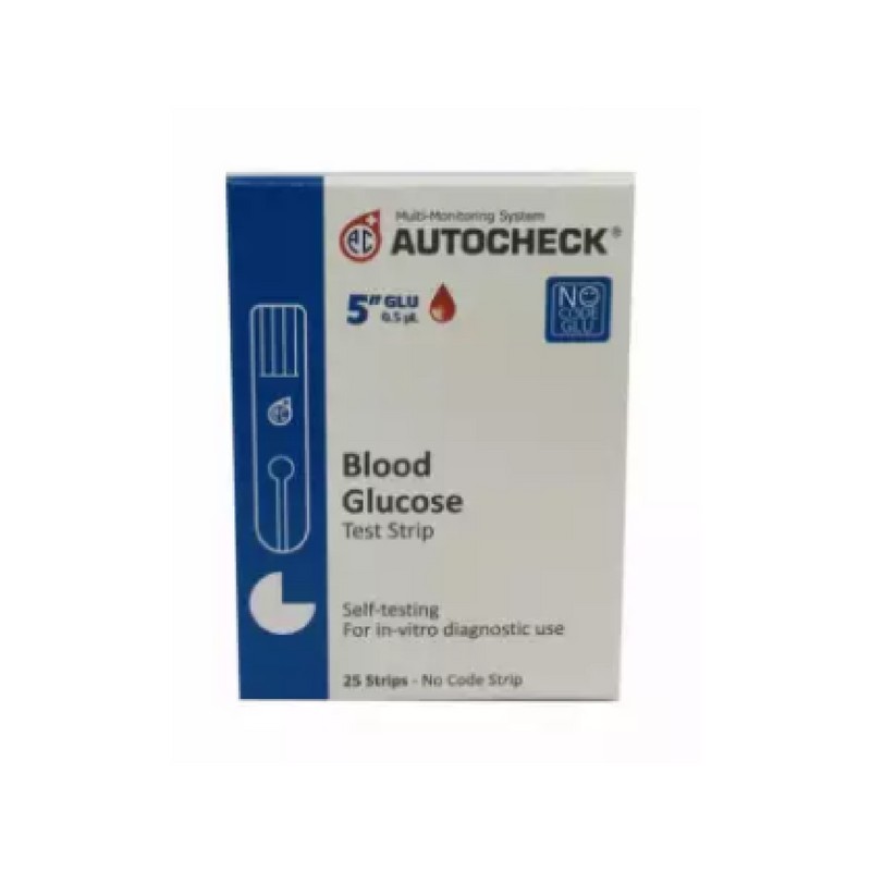 Strip Autocheck Gula / Autocheck Blood Glucose Test Strip