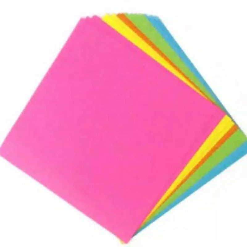 

Kertas Origami 2 Sisi Bolak Balik 16Cm/Double Side Fluorescent