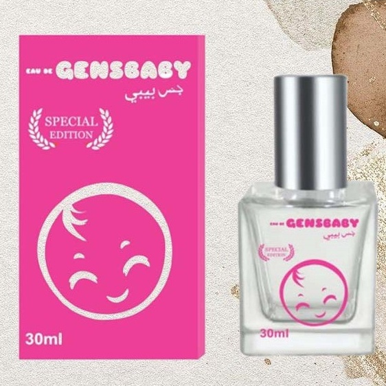 Kanzo - Parfum Gensbaby Pink Vanilla 30ml / Parfum Baby Vanilla / Minyak Wangi Bayi Premium