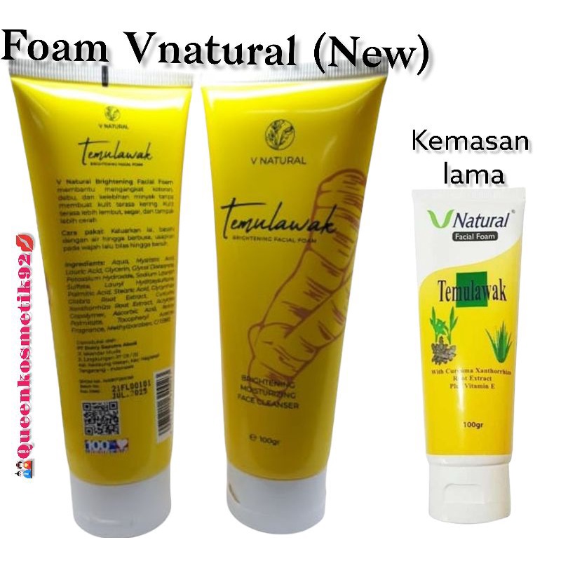 V Natural Facial Foam