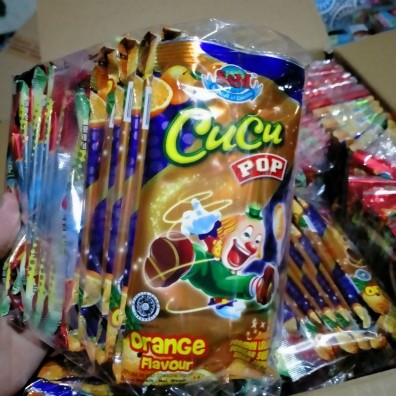 1 pak permen cucu pop isi 20 pcs halal