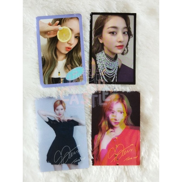 [READY] Twice Sana Jihyo photocard Fancy you,Feel Special,Twicelights