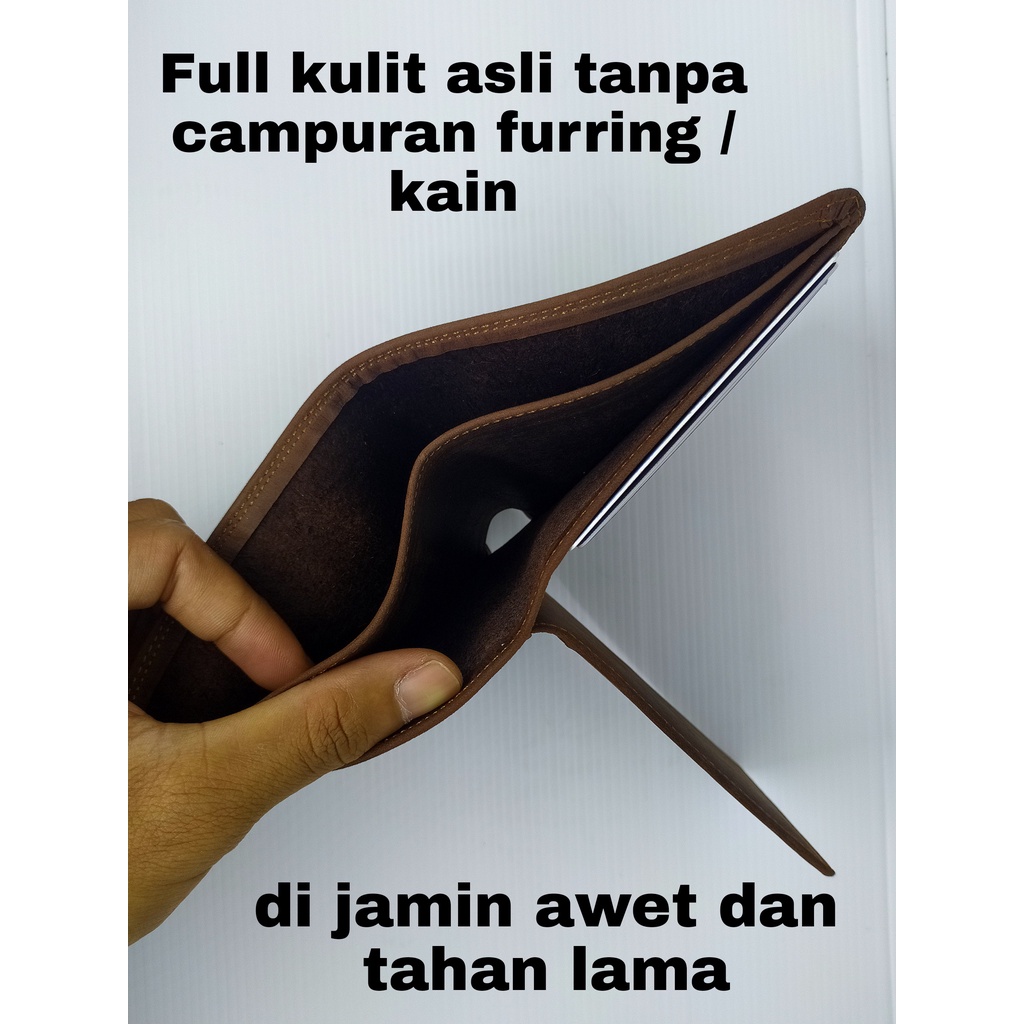 Dompet Pria Kulit Asli Orignal Terbaru 2021 - Dompet Kulit Asli Pria Original Distro Anak Muda