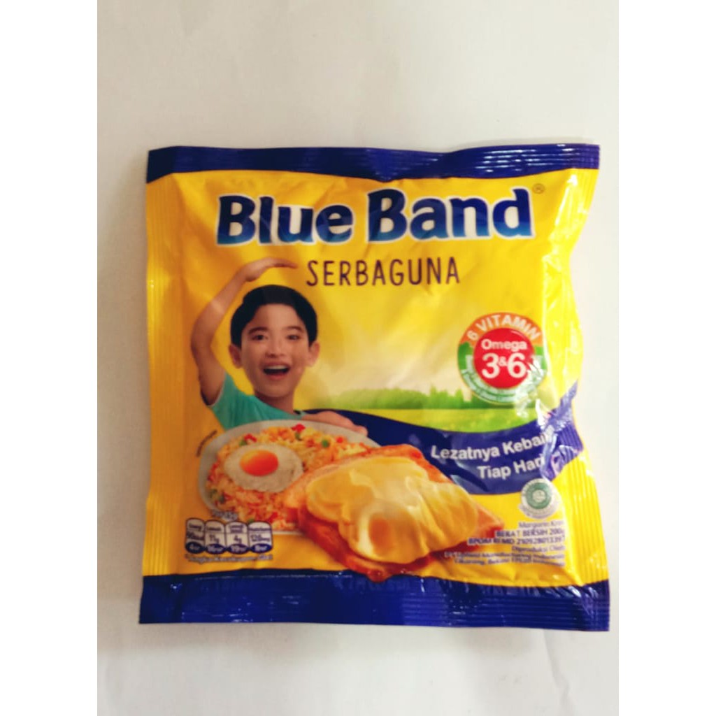 Mentega Blueband sachet 200g kemasan ekonomis