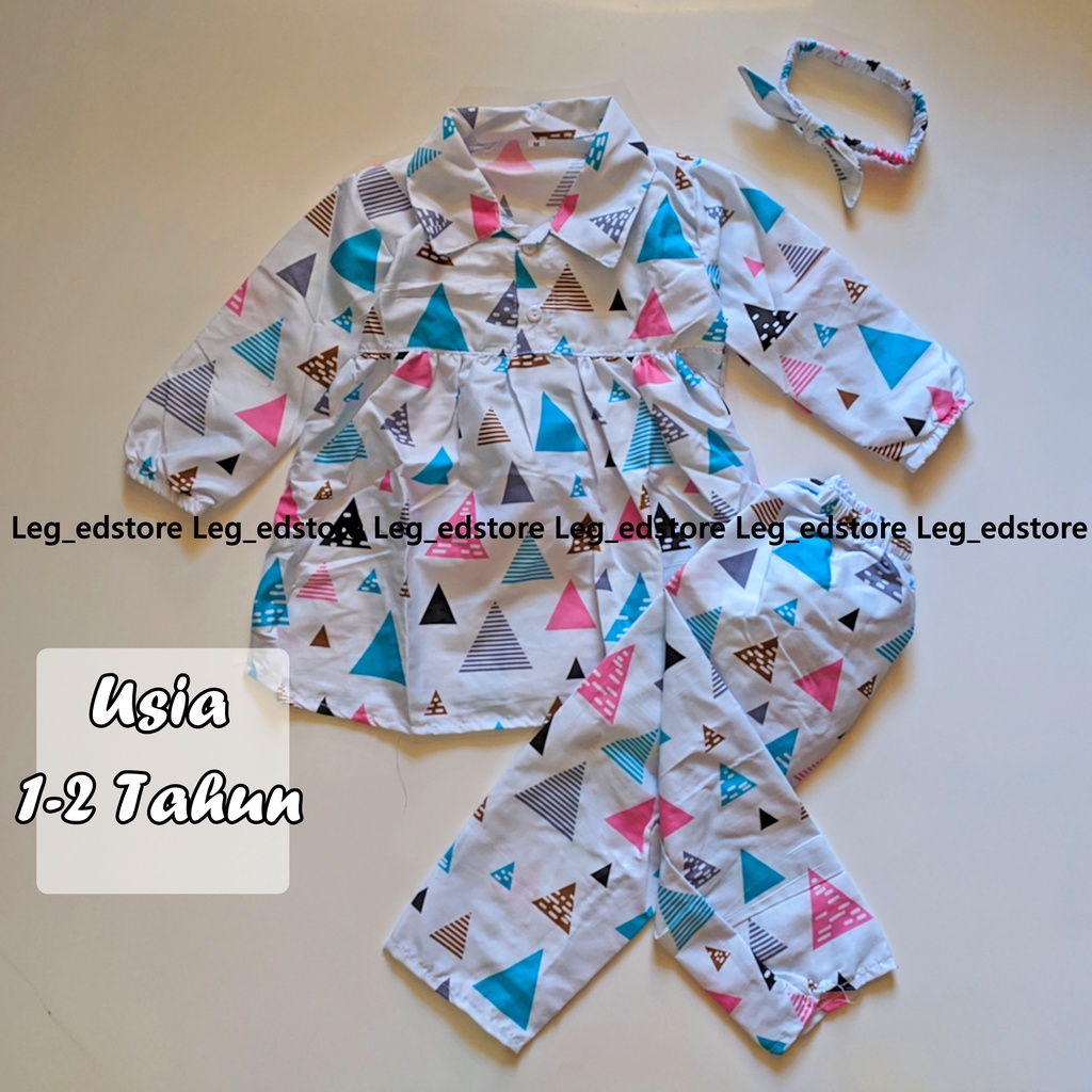 OneSet Anak - Setelan Anak Perempuan Usia 2 Tahun