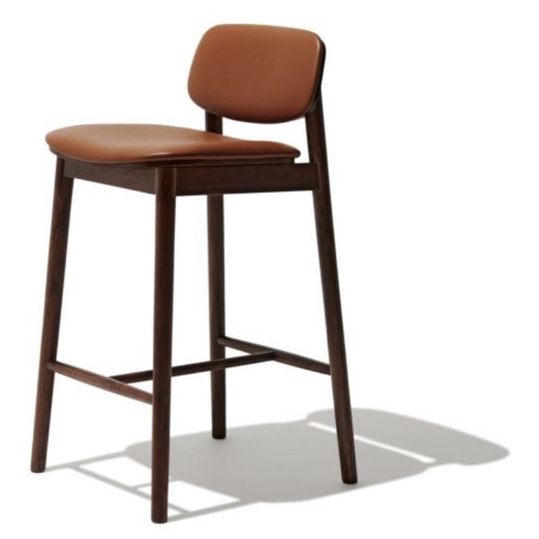Kursi Bar Minimalis Kursi Bar Cafe Kursi Bar Tinggi Kayu Jati Dudukan Busa