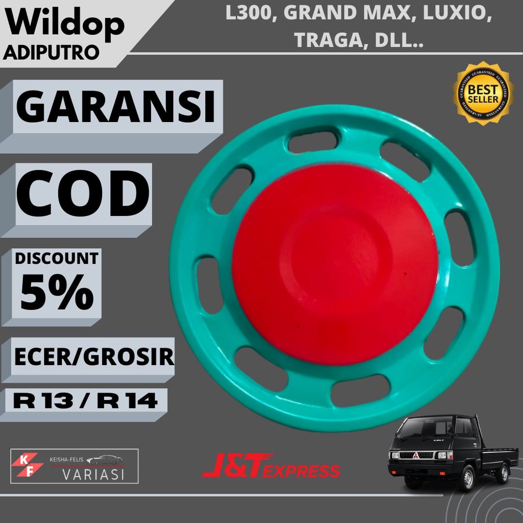 WILDOP L300 GRAND MAX NEW CARRY RING 13 RING 14,R13 R14 dop weldop whelldop wildof tutup cover cover