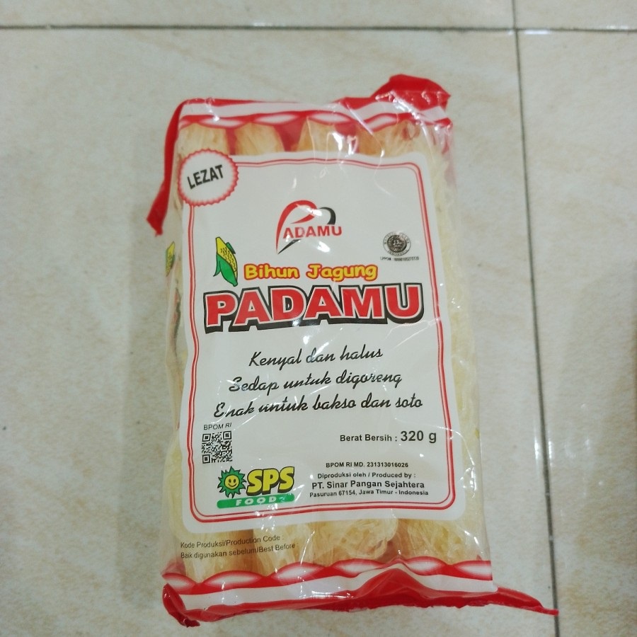

Bihun Jagung PADAMU - 1 pcs (300 gr)