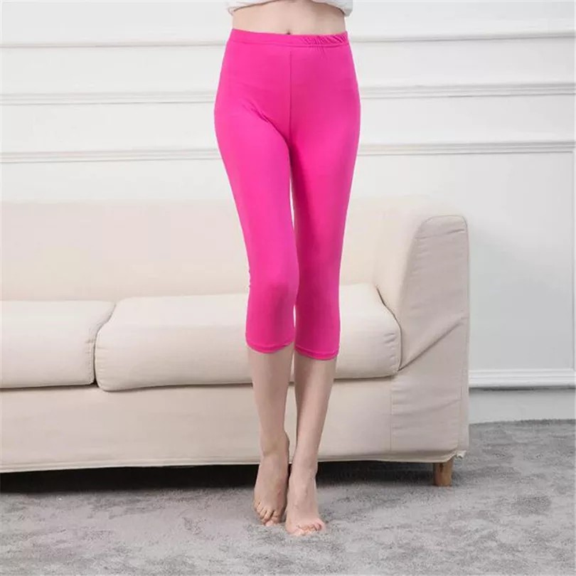 Celana Legging tanggung bb 37sampai55kg  Spandek Adem leging lejing pendek leggings sport