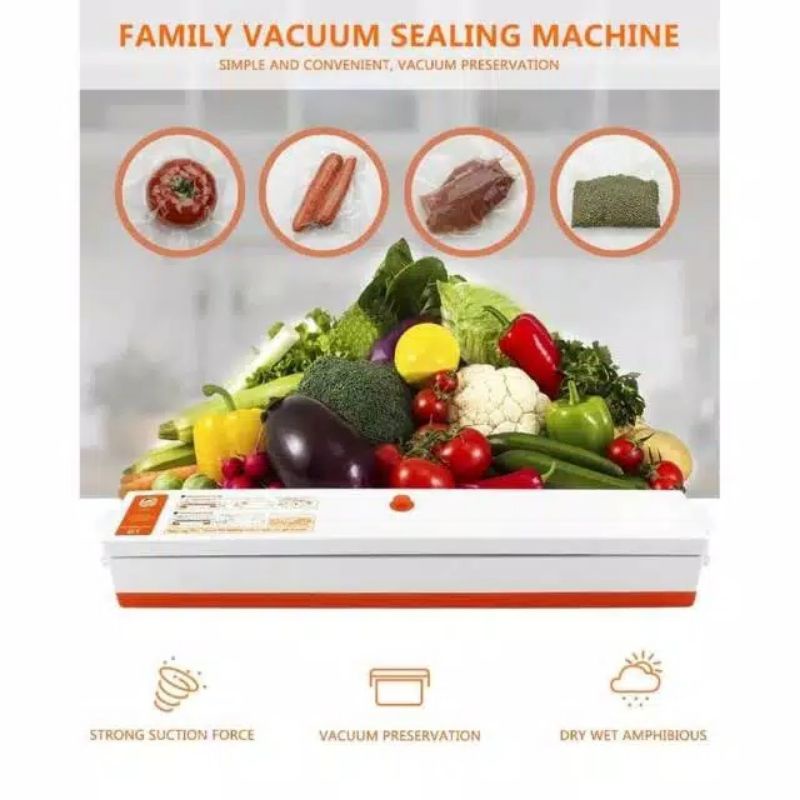 VACUM SEALER FRESH / ALAT Pres Plastik