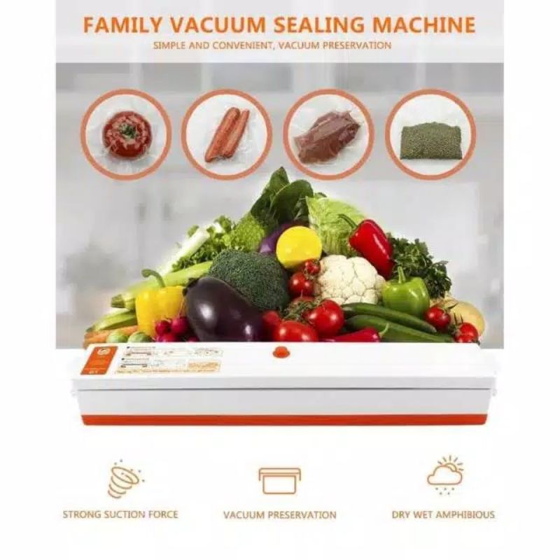 VACUM SEALER FRESH / ALAT Pres Plastik