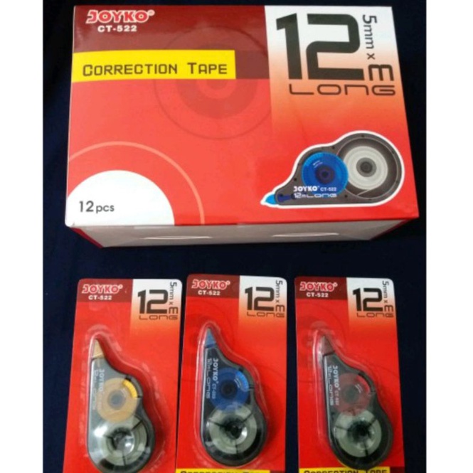 

joyko correction tape.CT522.pita.penghapus