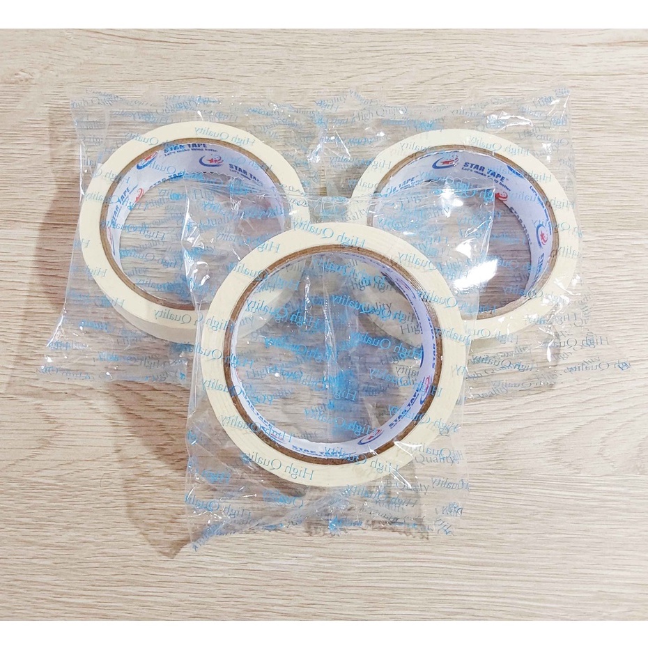 

(PCS) ISOLASI KERTAS STAR 24MM X 20Y / ISOLASI KERTAS STAR / ISOLASI KERTAS