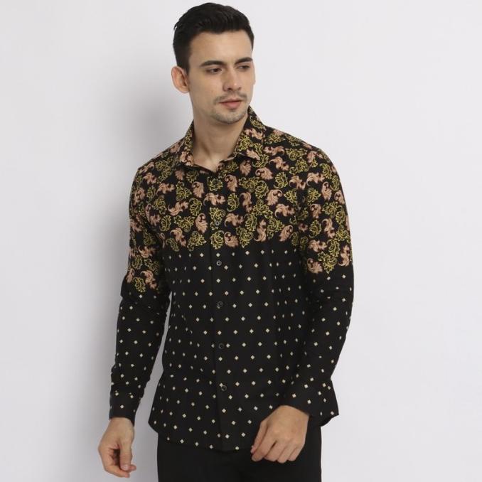 Maginot Kemeja Batik 3.0 Dierja-LS Lengan Panjang Pria
