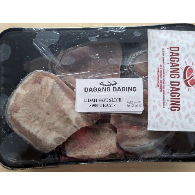 

Lidah Sapi Slice 500gr