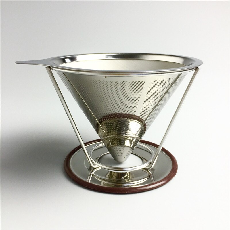 BAYAR DI TEMPAT Filter Penyaring Kopi V60 Cone Coffee Dripper Filter Double Layer Large