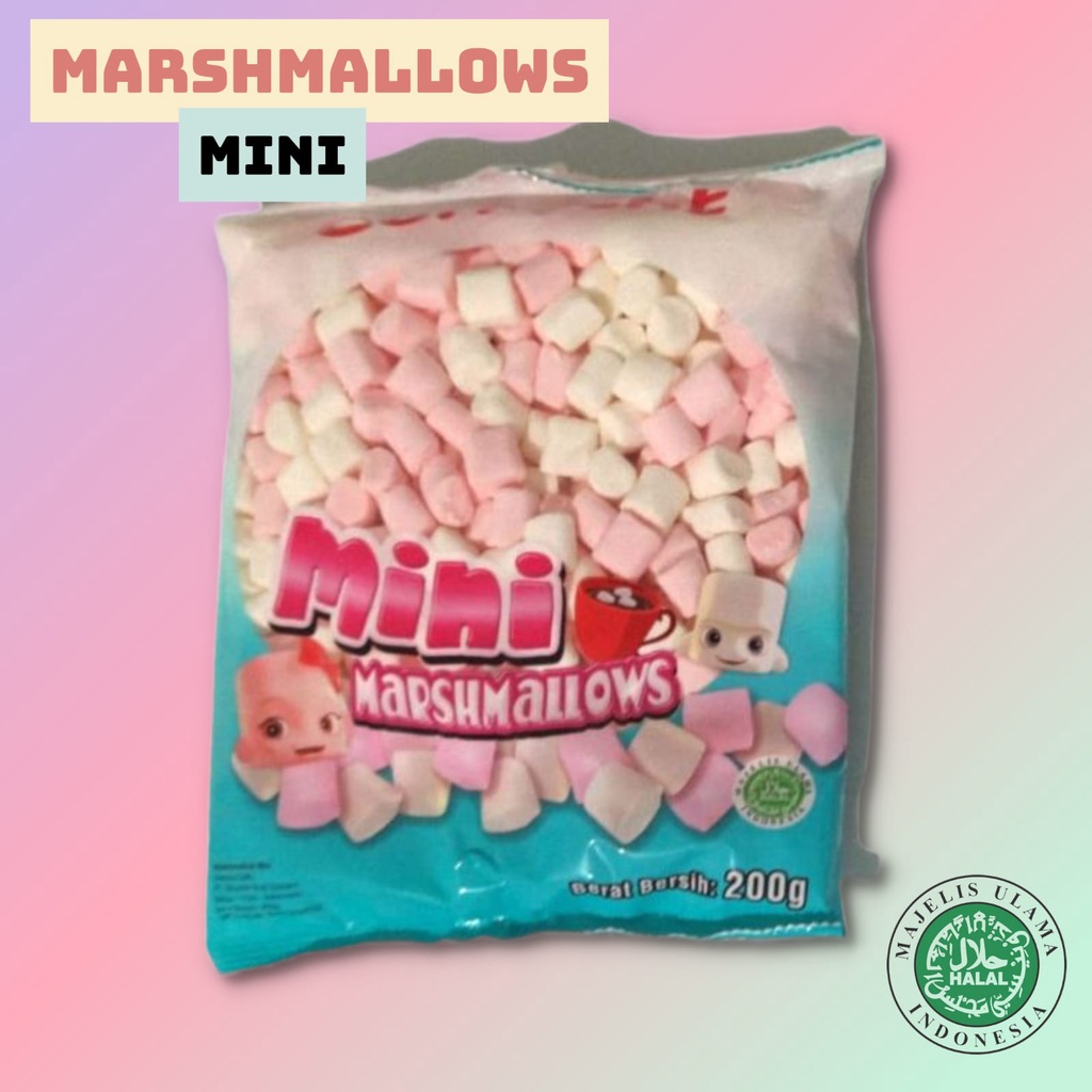 

marshmallows mini halal/marsmellow halal