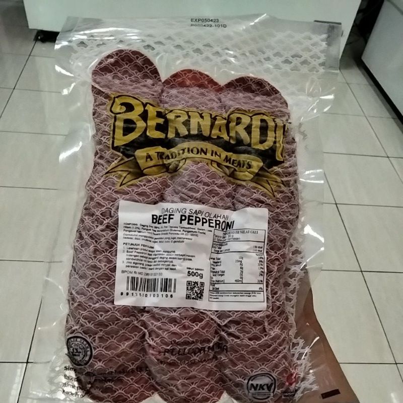 

BERNARDI PEPPERONI 500GR