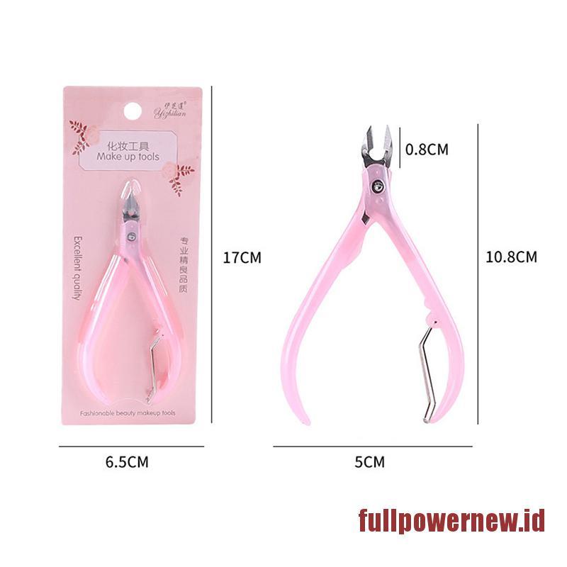 【COD】Handle Toenail Ingrown Nail Art Cuticle Nipper Manicure Scissor Tool Pedicure