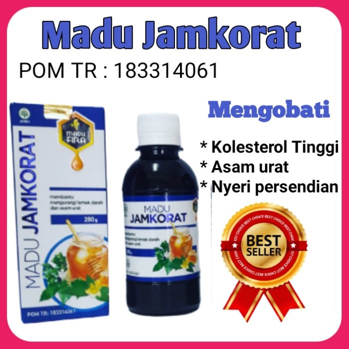 

Madu Jamkorat Madu Kolesterol dan Asam Urat, Herbal Kolestrol Radang