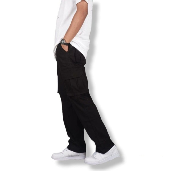 SYMPLE.CO - Cargo Pants Pria / Celana Cargo Panjang Pria Oversize