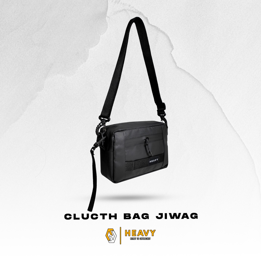 Heavy Official Shop Tas Handbag Clutch Premium Waterproof - Slingbag - Pouch Bag - Sling Bag Heavy Jiwag Mate Series