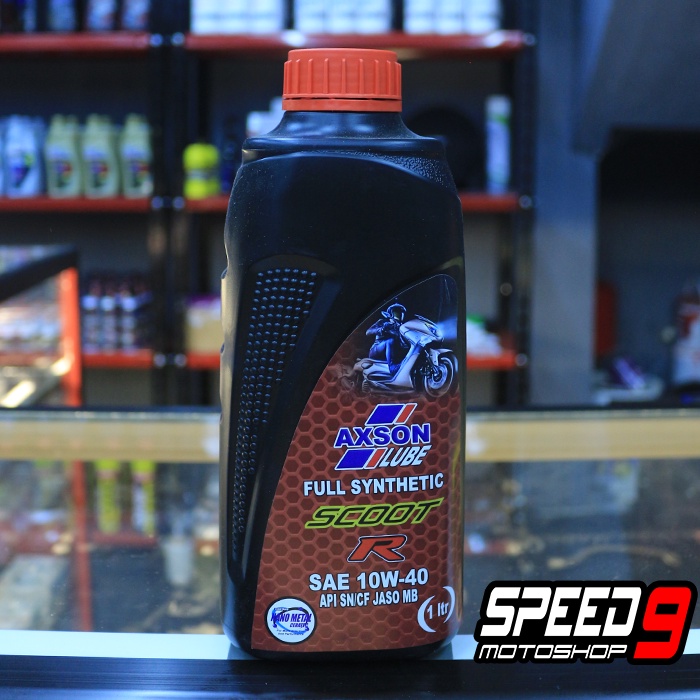 Oli Axson Fully Synthetic matic Motorcycle/ Scoot R Oil 10W-40 1L