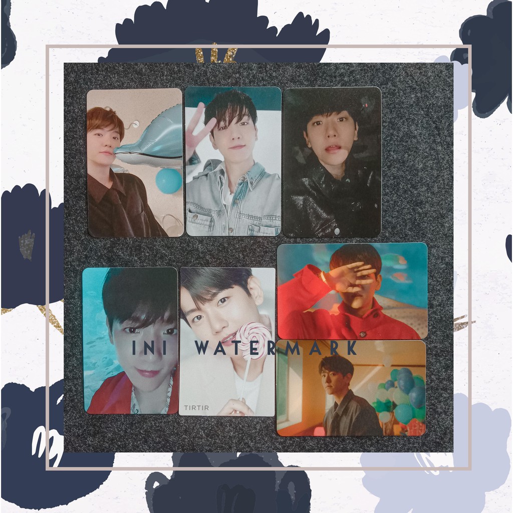 PHOTOCARD POSTCARD PC BAEKHYUN BAMBI PHOTOBOOK JEWEL CASE TIRTIR AR CLIP