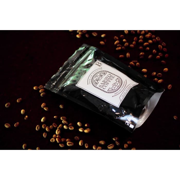 

Kopi Sarwo Arabika great B 200gr