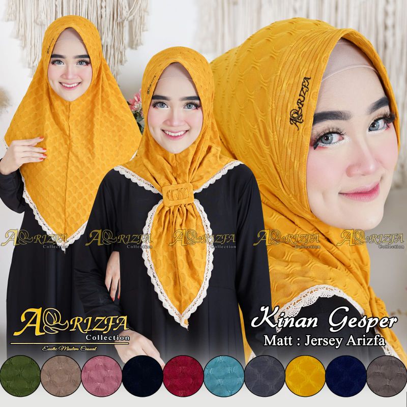 HIJAB INSTAN KINAN GESPER/ BERGO BY AR-RIZFA