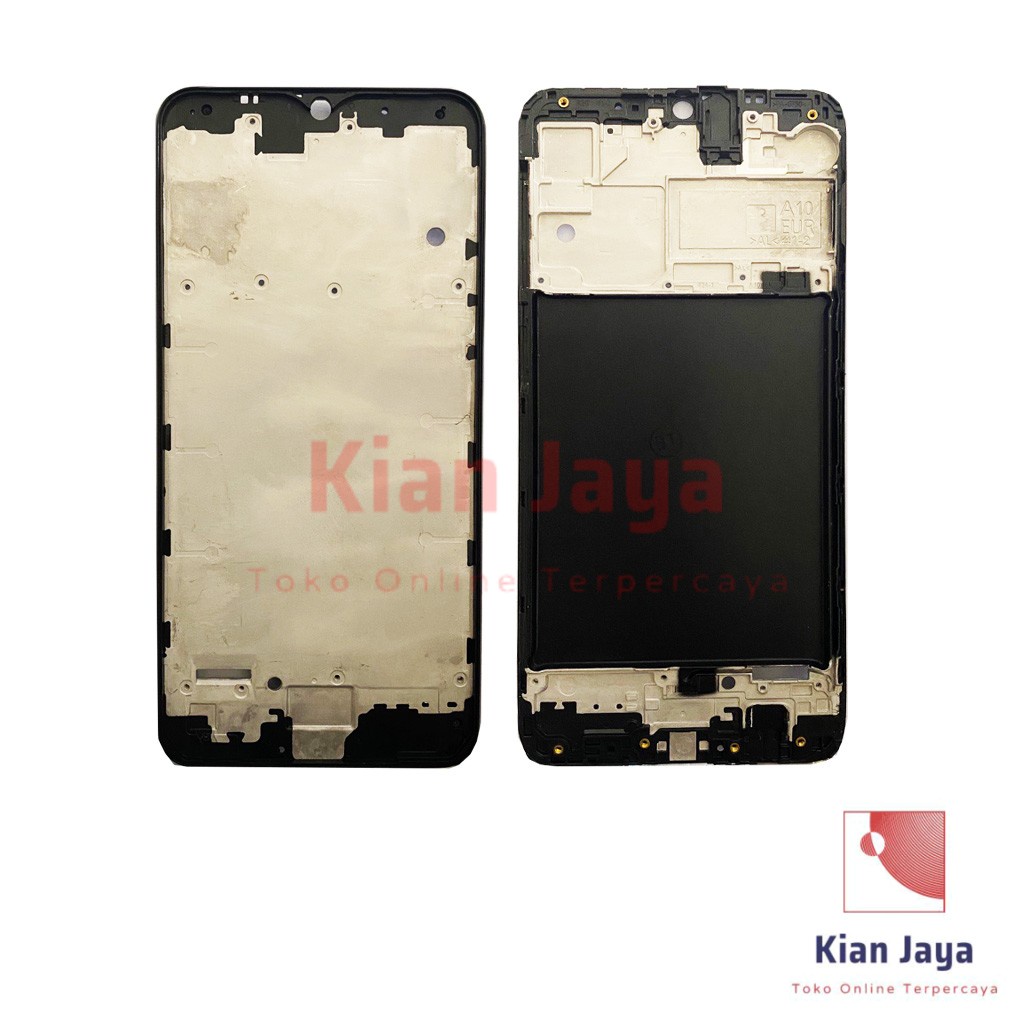 Middle Frame LCD Handphone Samsung Galaxy A10 Tulang Casing Tatakan Bezel Bazel Hp