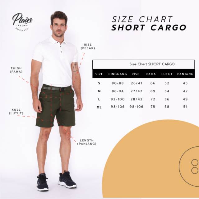 Samstag Short Cargo Pants - Navy