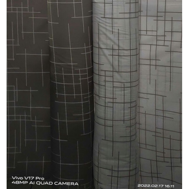 bahan sprei katun CVC star. hartex. beverly