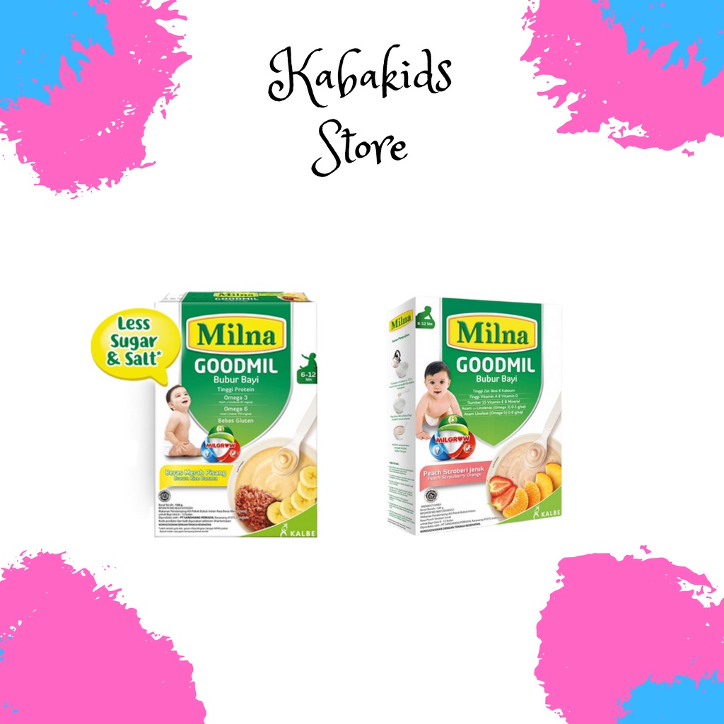 Milna Goodmil 6+ 8+ Beras Bubur Bayi 120g