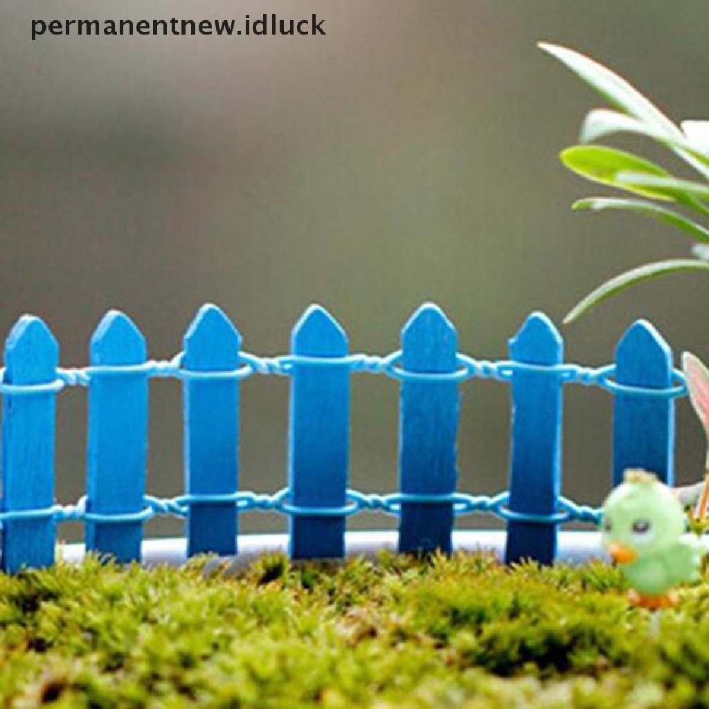 5 Pcs Miniatur Pagar Kayu Untuk Dekorasi Taman Rumah Boneka