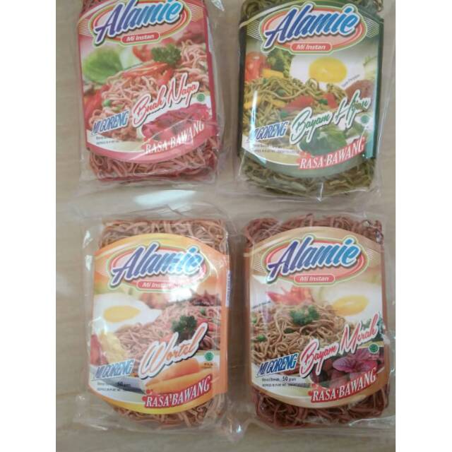 

Mie Alami instant NON MSG || Mie Sayur|| Mie Sehat