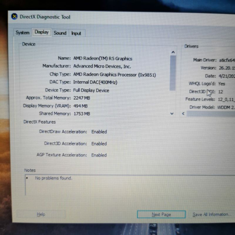 Laptop Asus X454Y Quadcore Amd A8-7410 Vga Amd radeon R5 graphic Ram 4GB HDD 500GB Windows 10 Gaming-8