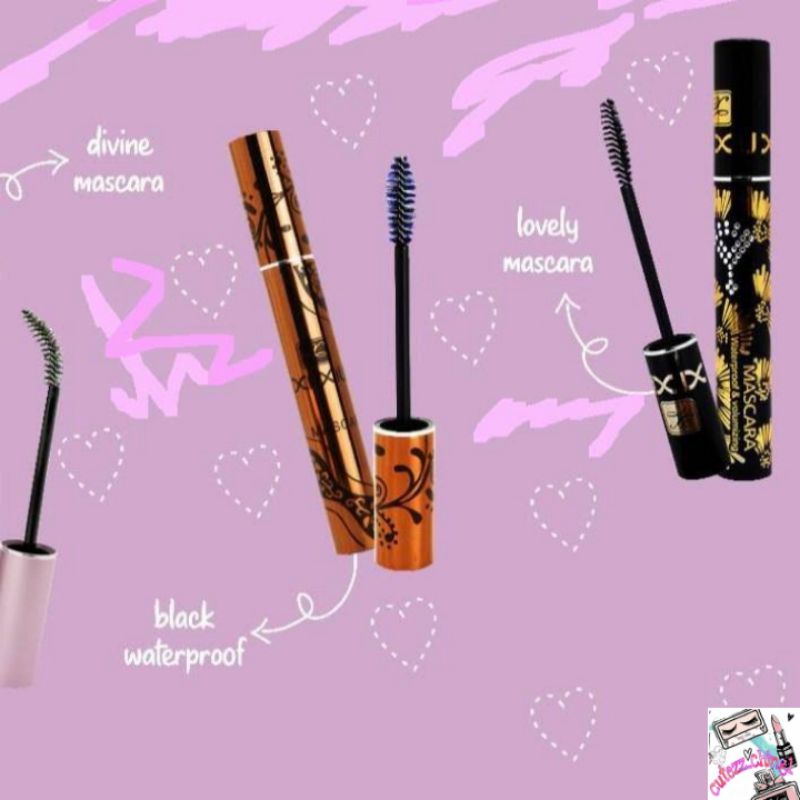 ☃️Cutezz_Ching1☃️Xi Xiu Mascara Black/Lovely Mascara 10g