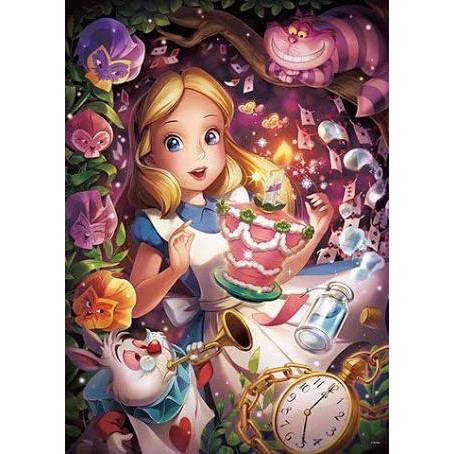 glow in the dark READY STOCK jigsaw puzzle alice in the wonderland tenyo puzzle GLOW