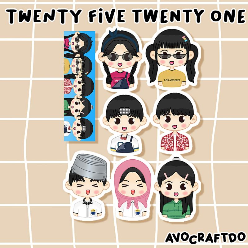 [ AVOCRAFTDO ] Sticker / Art Print Kdrama Twenty Five Twenty One